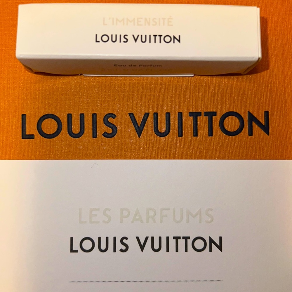 Sample of Louis Vuitton L’Immensite